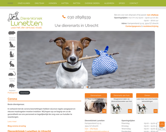 Dierenkliniek Lunetten Logo