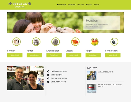 Dierenwinkel Hoosemans Logo